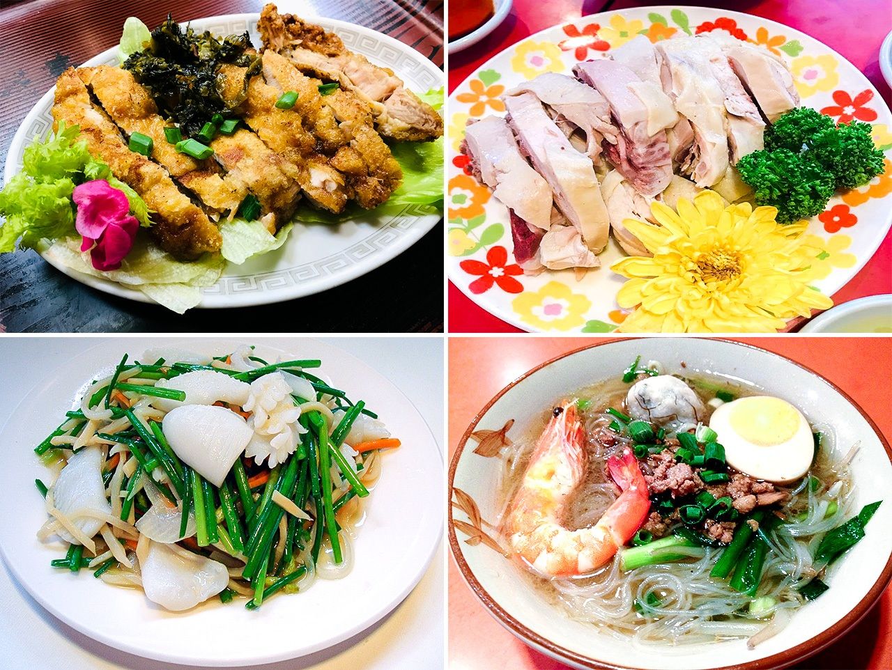 香味的許多台灣料理，滿足旅日台灣人的胃。（攝影：鄭仲嵐）