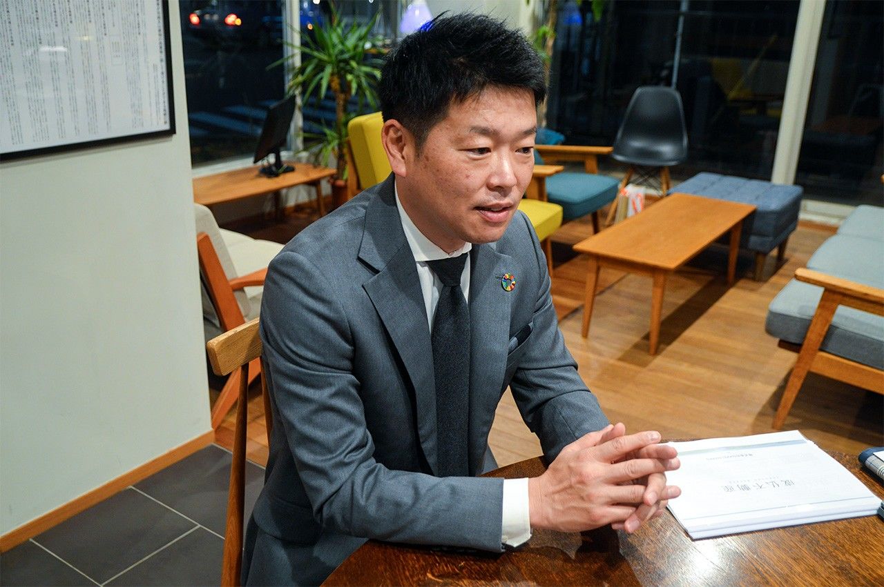 花原浩二(筆者攝影)