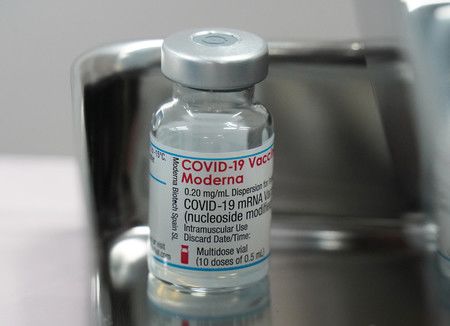 美國莫德納公司製的新型冠狀病毒疫苗