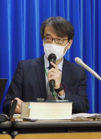 厚生勞動省専家組織的座長脇田隆字=2021年10月20日、東京都千代田區