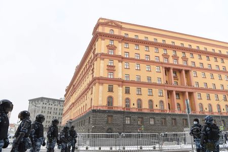 俄國聯邦安全局（FSB）本部＝莫斯科（AFP時事）