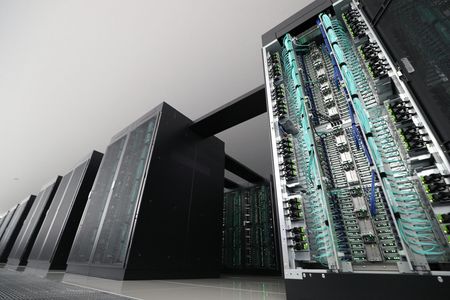 超級電腦「富岳」＝2020年、神戶市中央區