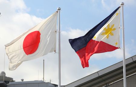 日本與菲律賓的國旗