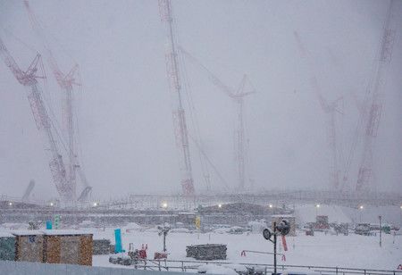 Rapidus半導體工廠建設工地向外界開放=22日下午、北海道千歳市