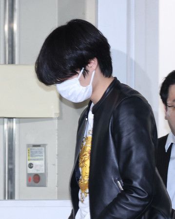嫌犯姜光紀因涉嫌毀壞屍體罪被逮捕,並從警視廳大崎警察署移送=1日上午、東京都品川區