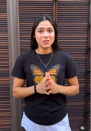 Marimar Perez為鳥居門口的吊單槓影片道歉(取自Instagram)