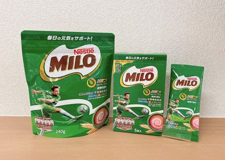 日本雀巢暫時停賣的「美祿原味」等三種包裝商品