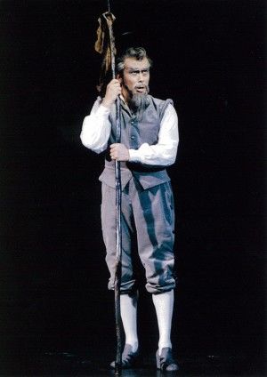 《夢幻騎士（Man of La Mancha）》中的唐吉訶德（2002年5月，博多座）