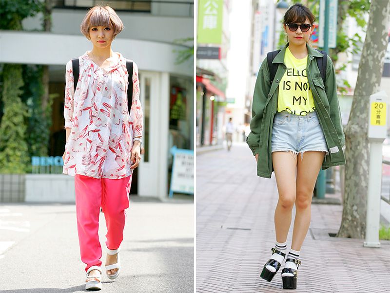 ネオンカラーのファッションが日本の街を彩る Nippon Com