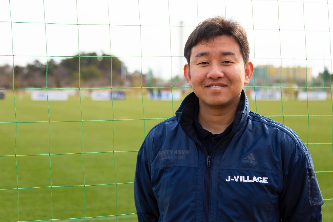 Jヴィレッジの高名さん