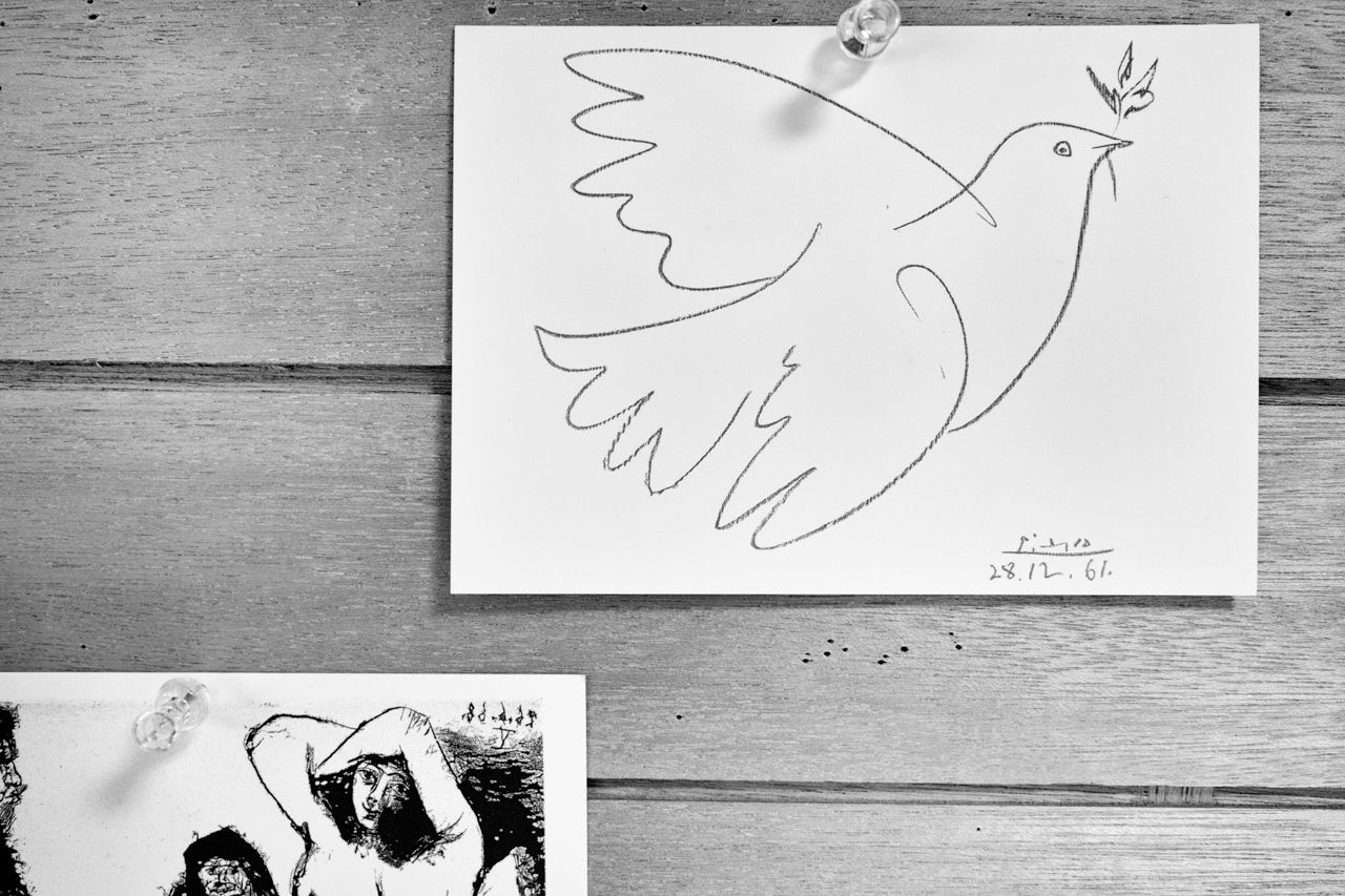 「オリーブの小枝」 パブロピカソ・ポストカード