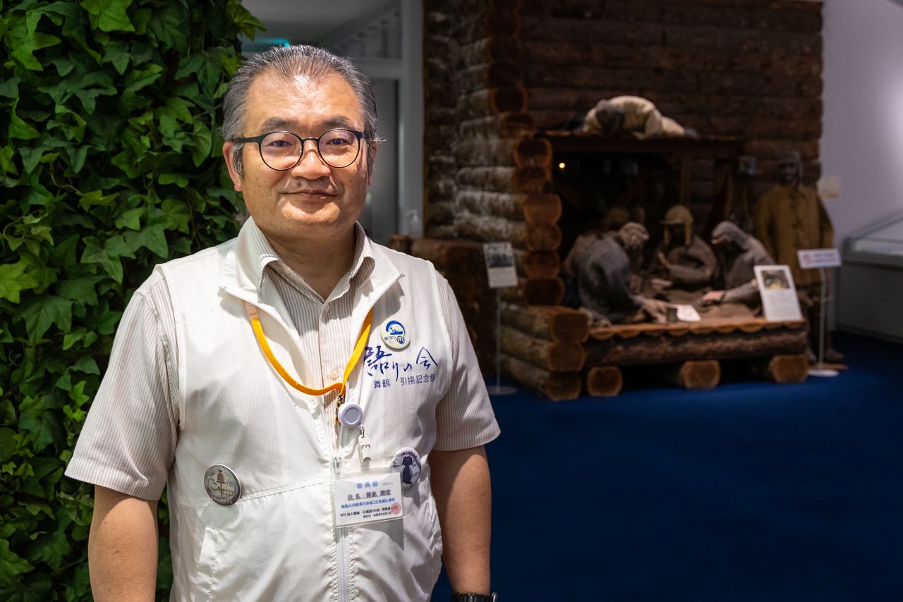 舞鶴・引揚語りの会代表の勝島さん