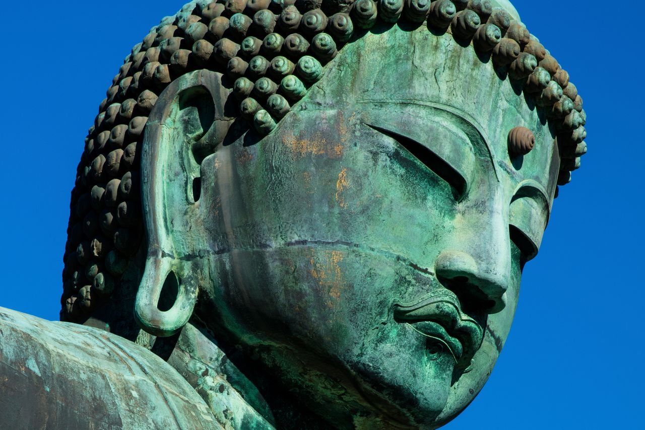 金箔の痕跡 写真=原田寛