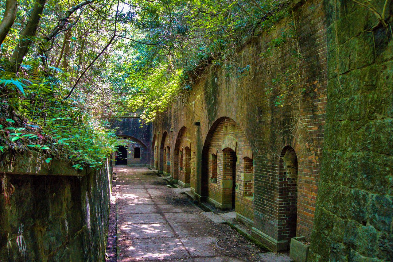 友ヶ島の第三砲台跡 写真提供:公益社団法人 和歌山県観光連盟