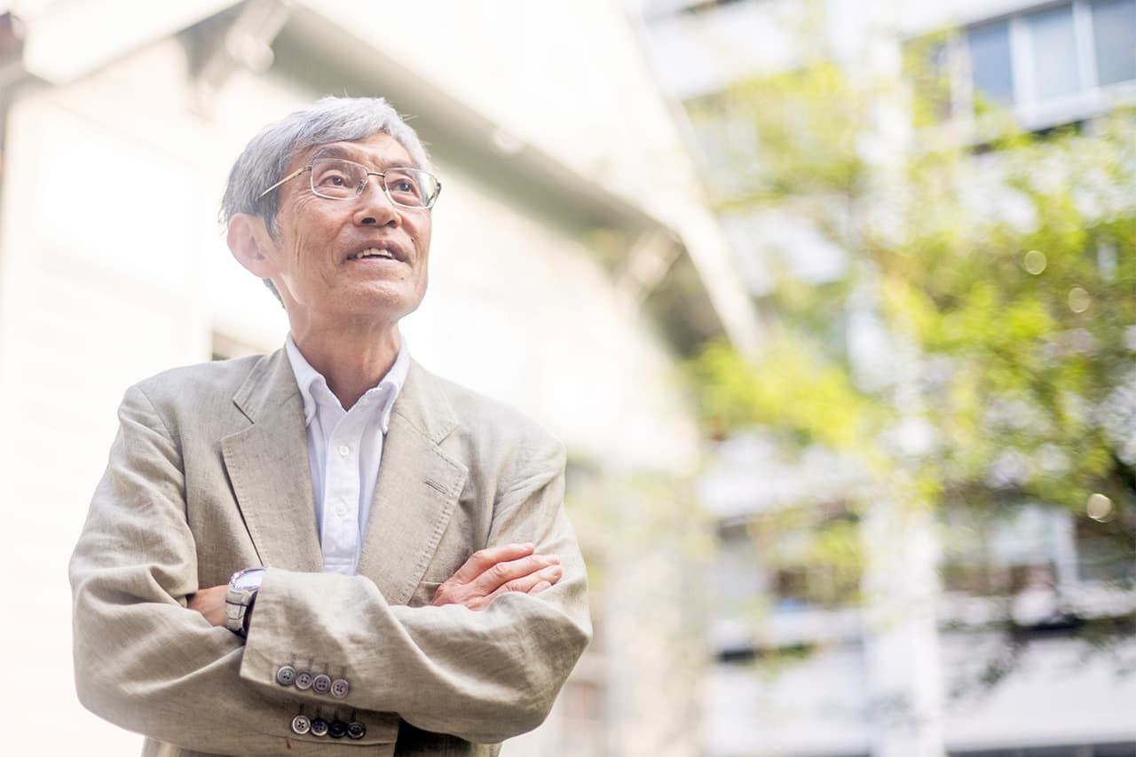 学習院大学キャンパスにて