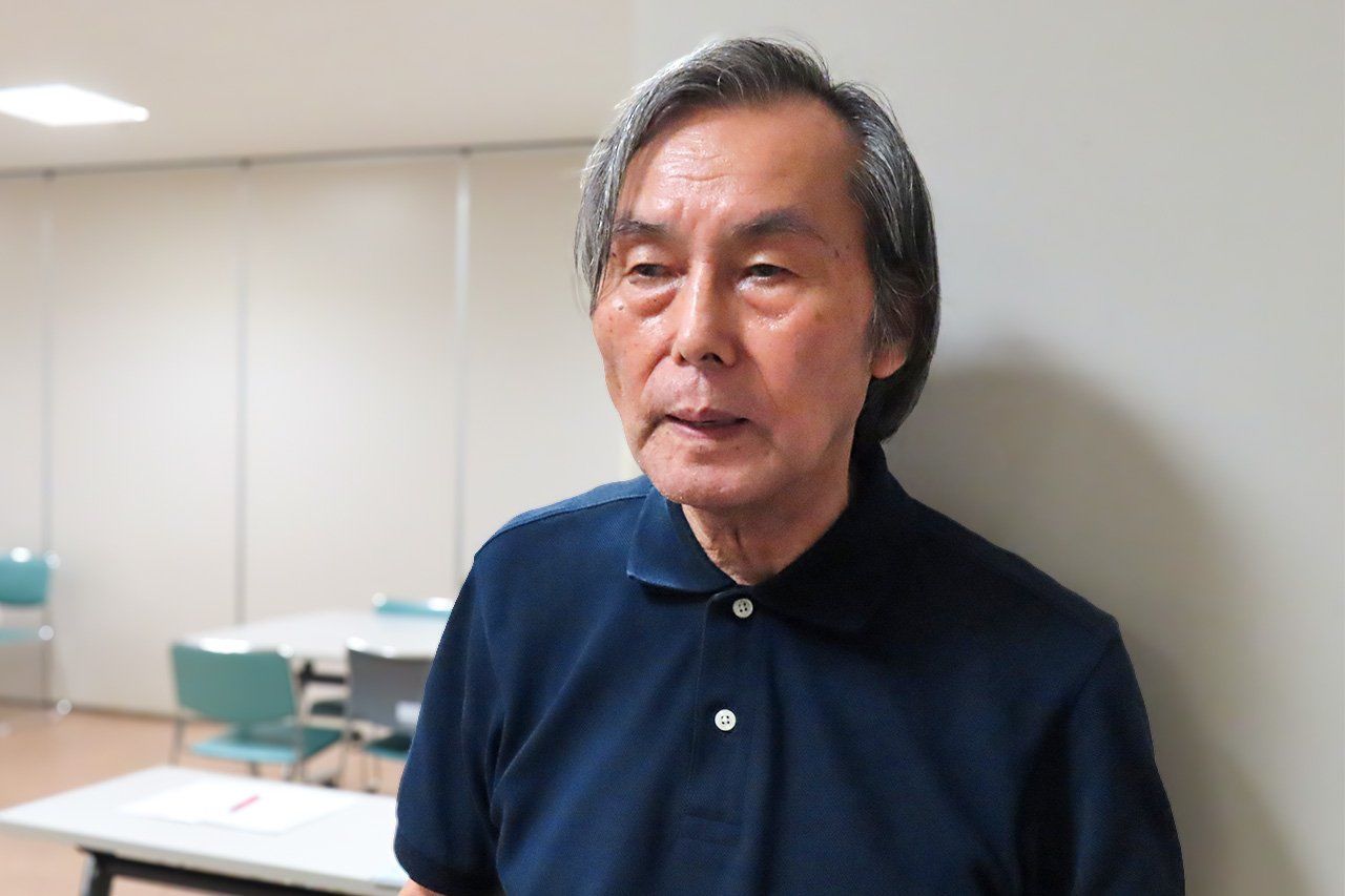 川口自主夜間中学代表の野川義秋さん