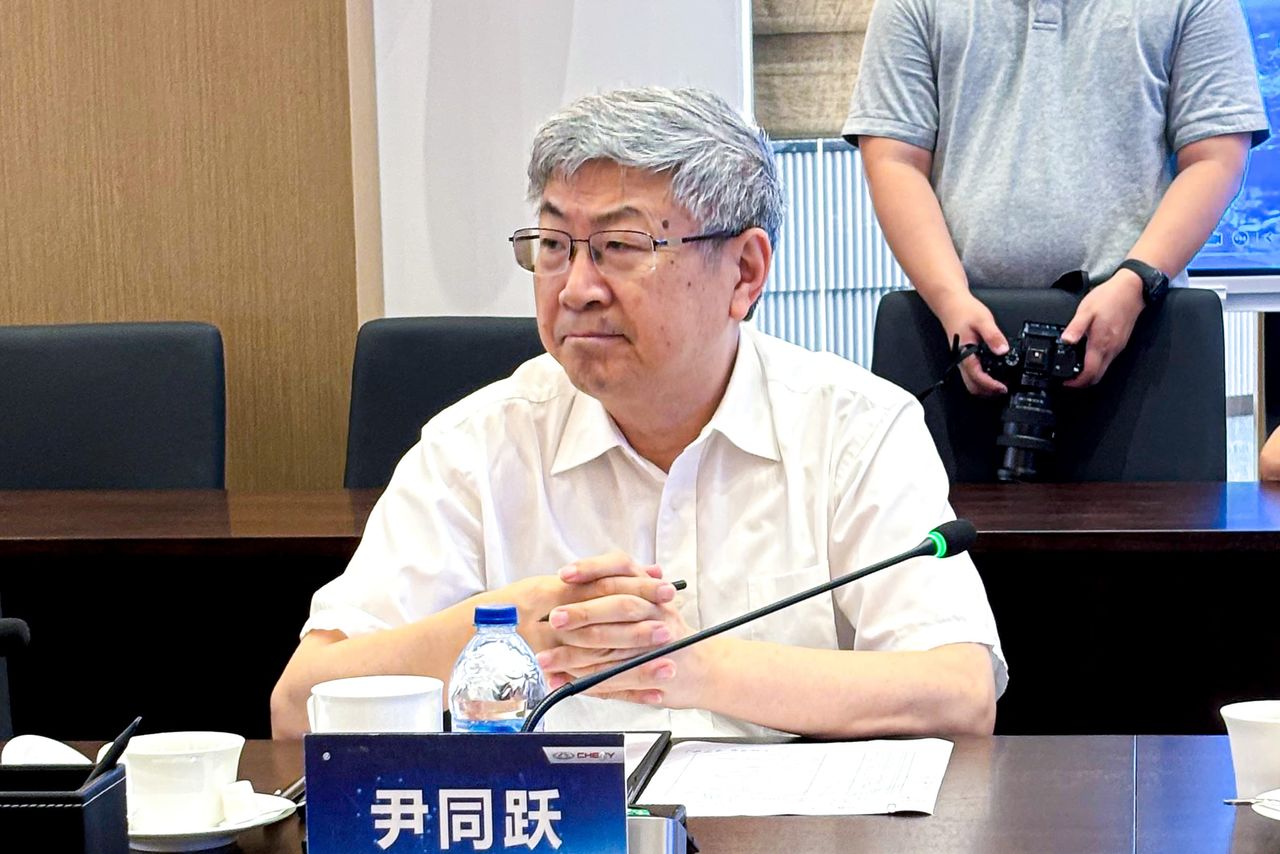 奇瑞汽車の尹董事長 提供:井上久男氏