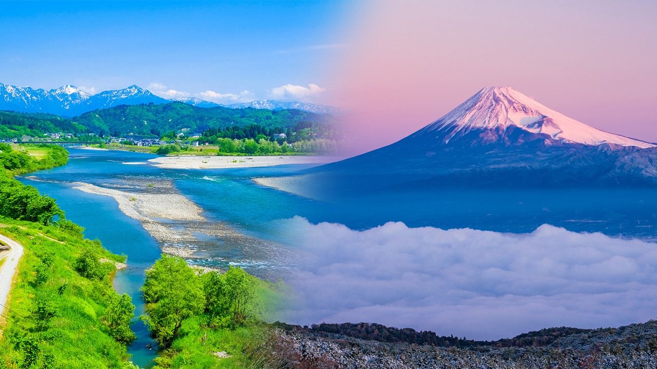 ない は では 日本 山 高い 一 富士山 日本の山 標高ベスト5