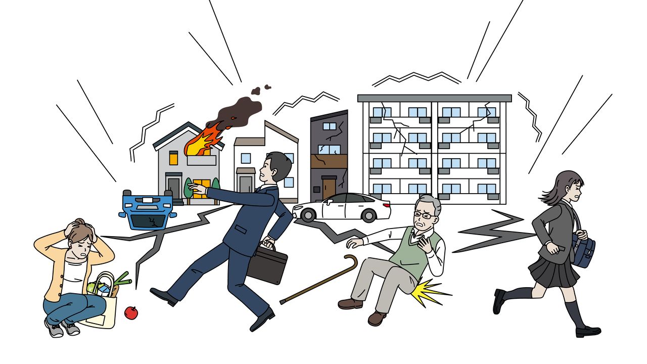 首都直下地震で1.8万人死亡―中央防災会議作業部会 : 建物の倒壊・焼失40万棟、停電等で760万回線不通に