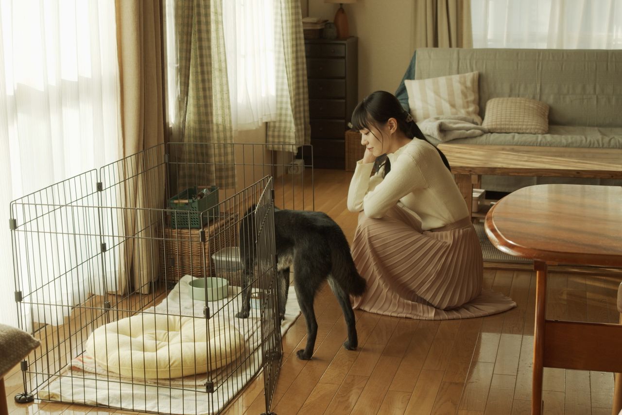 病気の和雄を支えながら心に寂しさを抱える妻・純子を奈緒が好演 © 2021 HAKODATE CINEMA IRIS