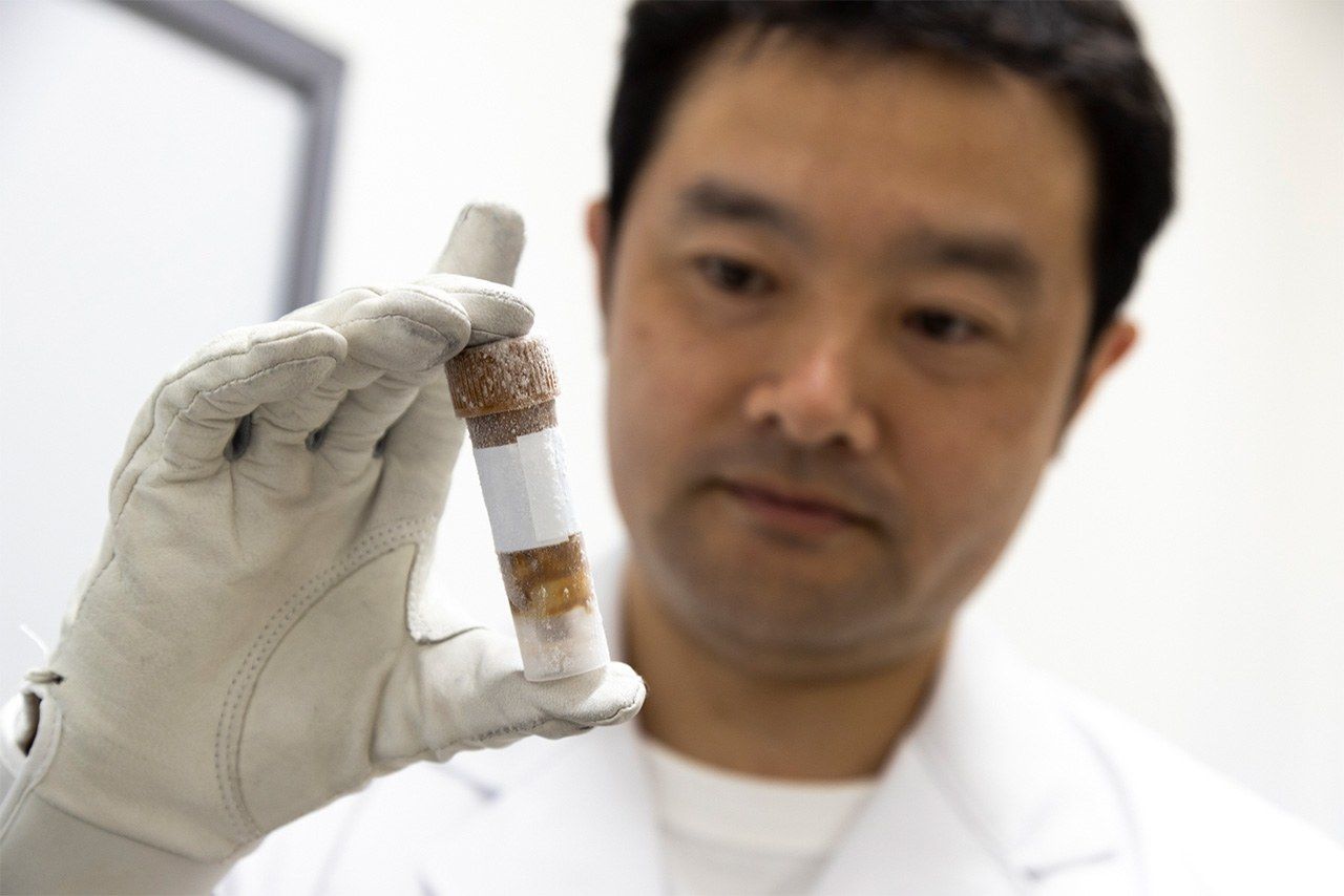 アスリートから提供された検体=便