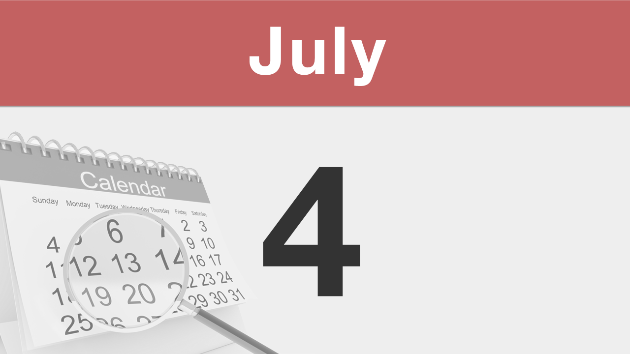 今日は何の日：7月4日