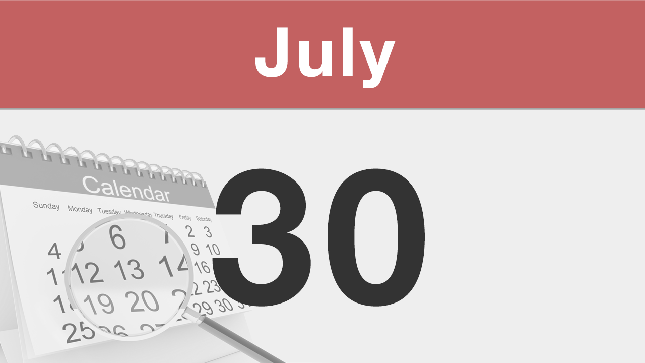 今日は何の日 7月30日 Nippon Com