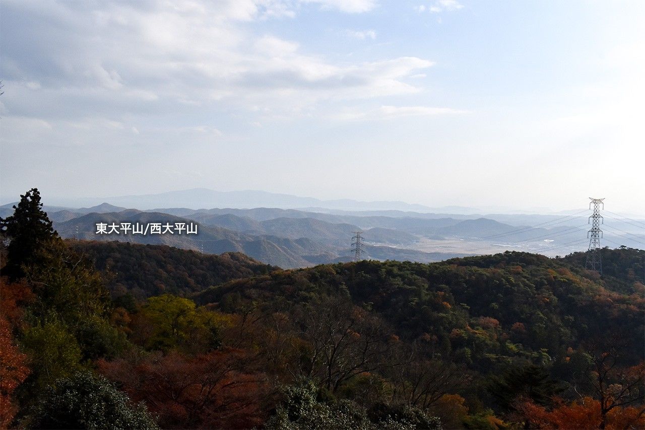 熊山から南方面
