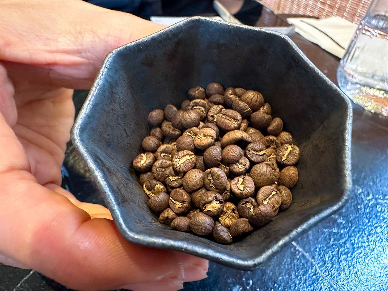 「Simple Kaffa The Coffee One」でこの日選んだコーヒー豆はグアテマラのエル・インヘト農園産のウォッシュトモカ