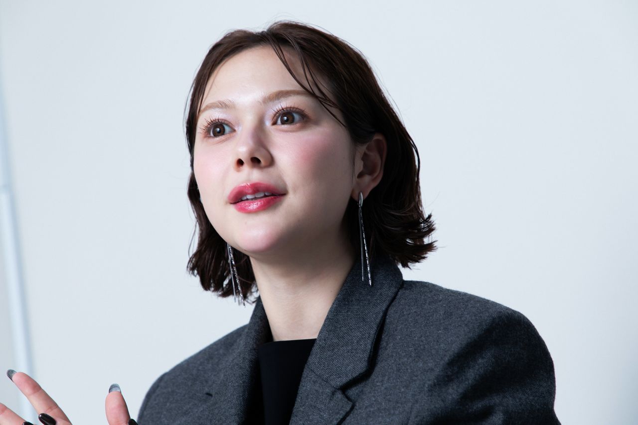 映画『悪鬼のウイルス』主演の村重杏奈(撮影:五十嵐一晴)