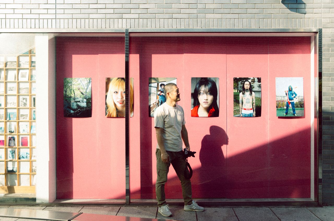 写真展が開催中の禅フォトギャラリー(東京・六本木)にて