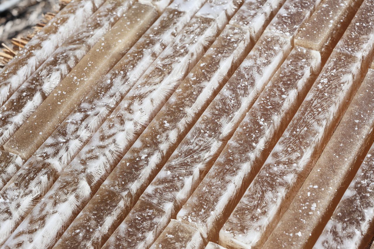 天然のフリーズドライ食品だ