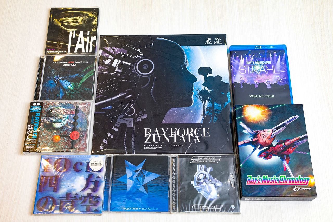 タイトーの音楽制作部門「ZUNTATA」は、ゲームから派生した楽曲をCDやDVD、音楽配信などで多数リリースしている © TAITO CORPORATION.
