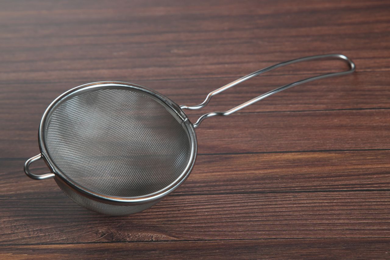 40メッシュの茶こし。新潟県・燕三条のメーカー製でオールステンレス