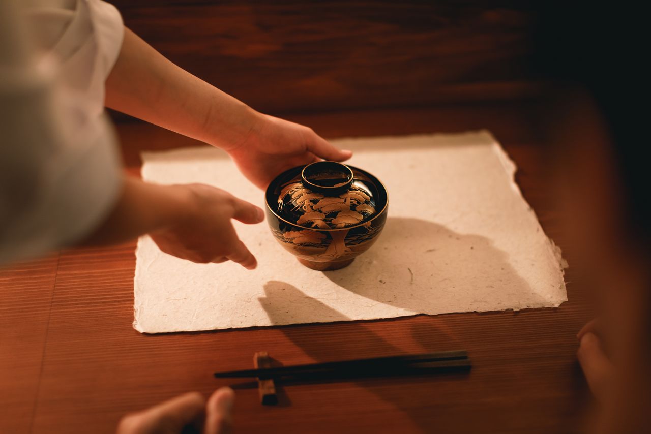 輪島塗の「用の美」(田谷漆器店提供)