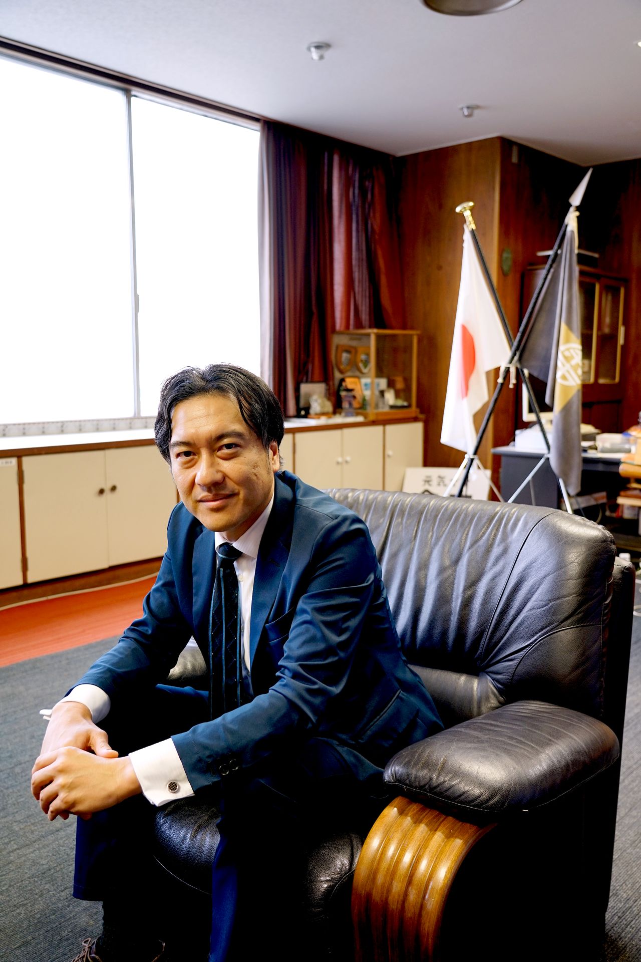 ワインを核にした地域再生を目指す齊藤啓輔町長