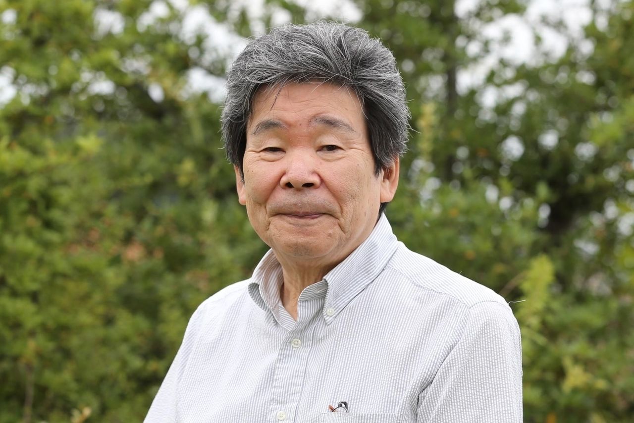 高畑勲監督=2016年9月、東京都小金井市のスタジオジブリで(共同)