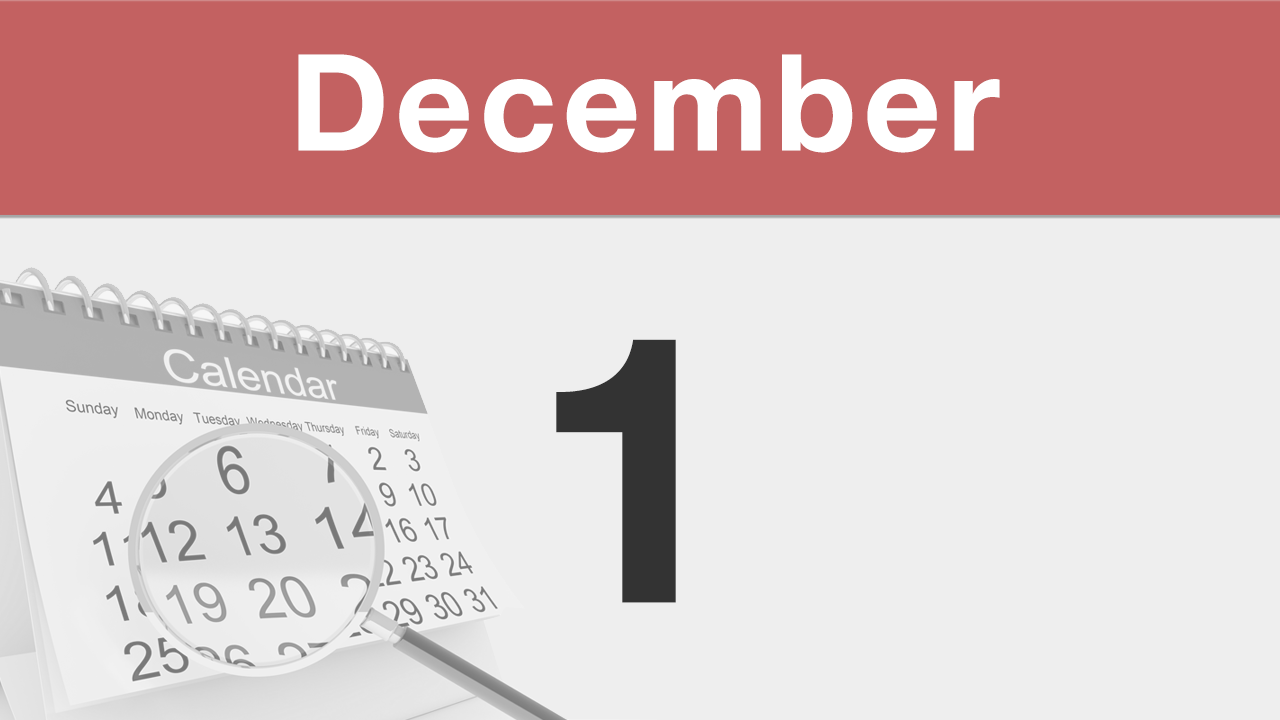 今日は何の日：12月1日