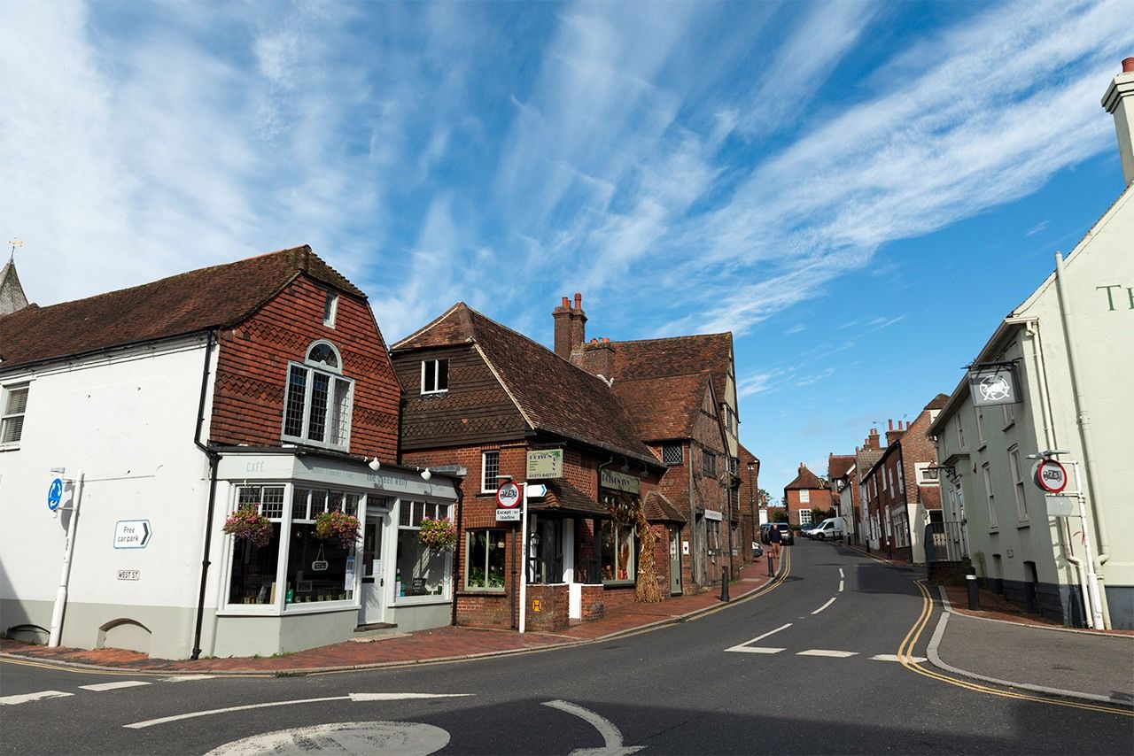 ディッチリングの街並み(撮影:トニー・マクニコル)