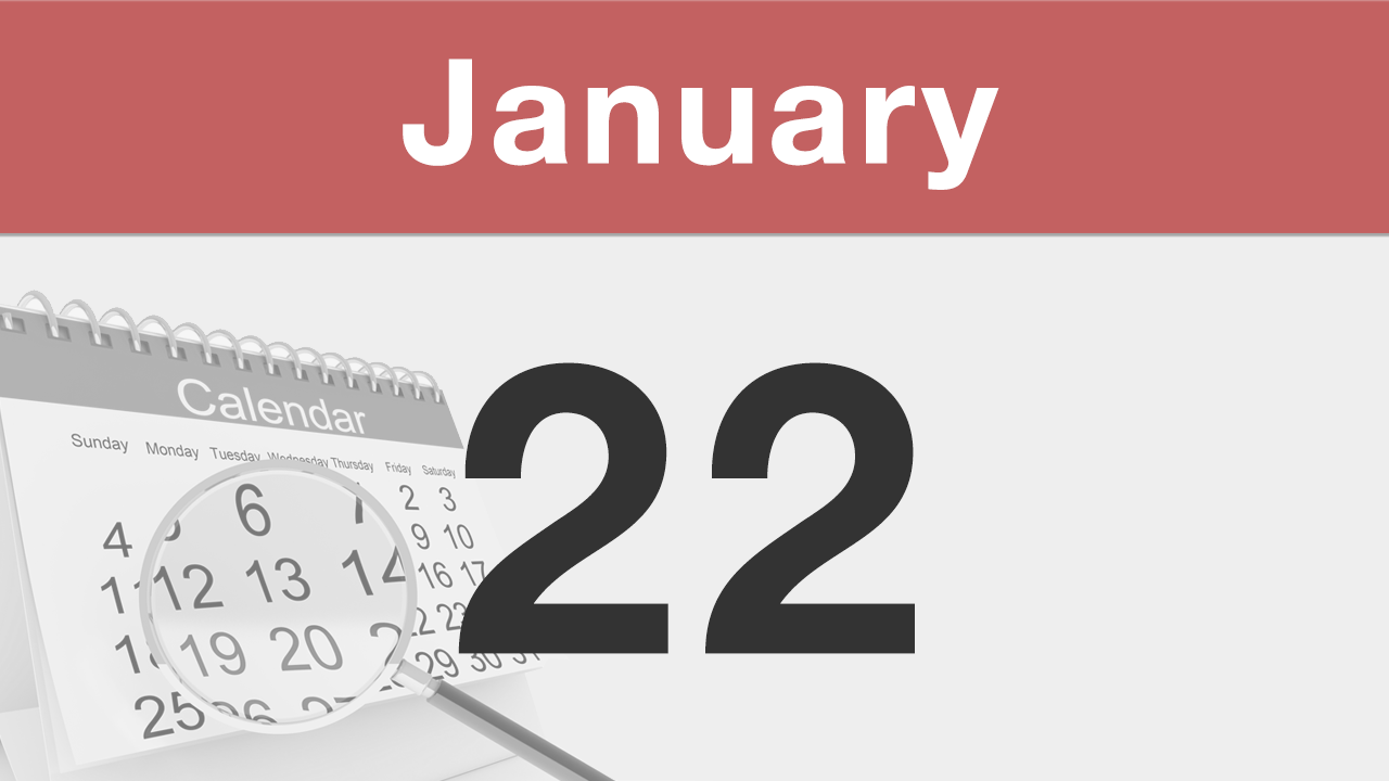 今日は何の日：1月22日