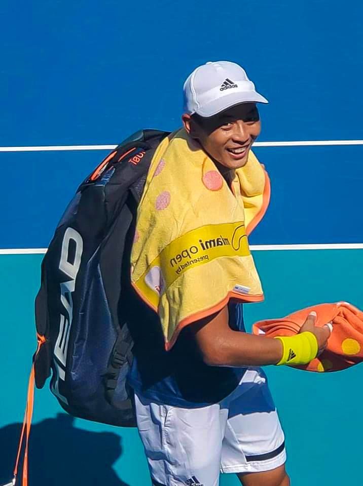 間もなくプロ生活を終える盧彦勲は、最後まで楽観的に、そしてテニスへの情熱を絶やさないと決めている