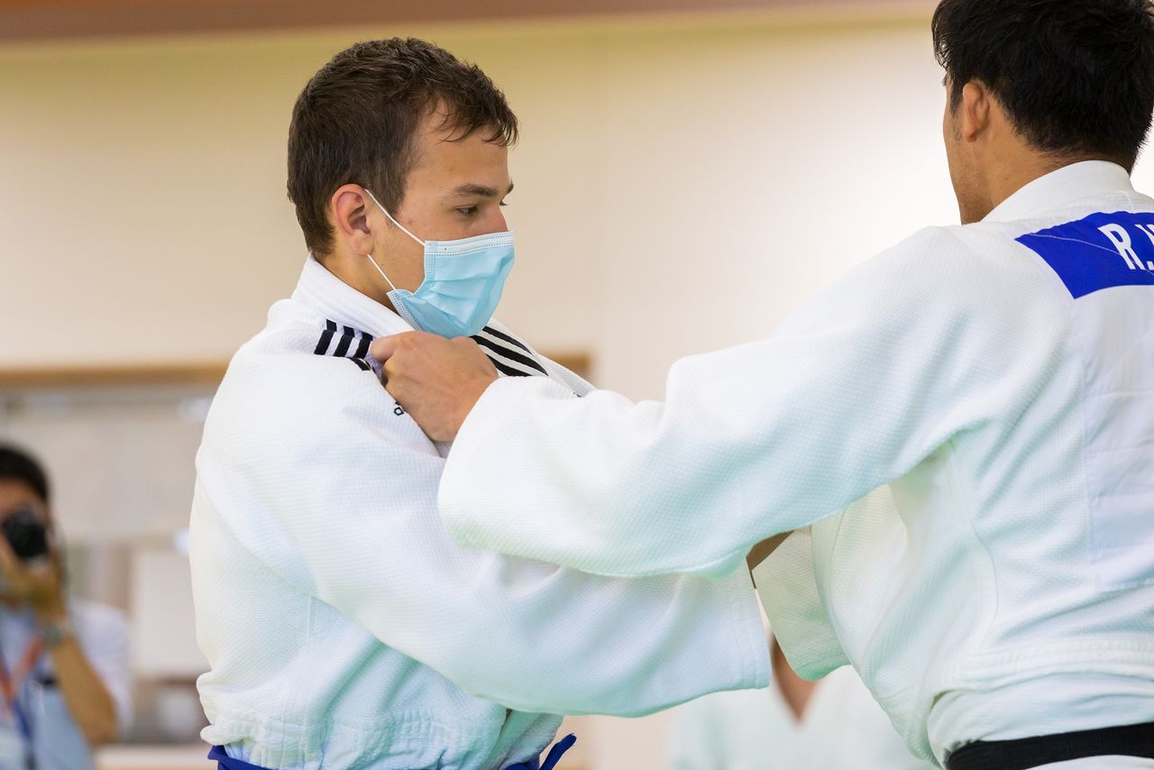 銅メダリストに果敢に挑んだユーリさん