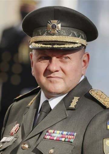 ウクライナ軍のザルジニー総司令官（ロイター＝共同）