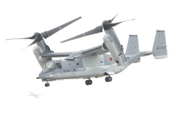 陸上自衛隊の輸送機V22オスプレイ＝2020年11月、千葉県木更津市