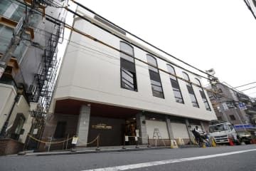 世界平和統一家庭連合（旧統一教会）の本部が入るビル＝昨年9月、東京都渋谷区