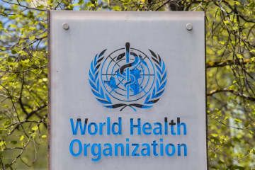 世界保健機関（WHO）のロゴ（AP＝共同）