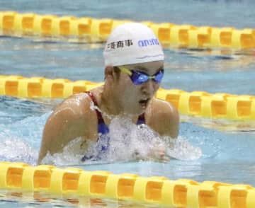 女子200メートル個人メドレー（知的障害）で優勝した木下あいら＝横浜国際プール