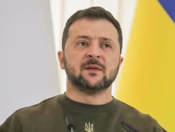 ウクライナのゼレンスキー大統領（ロイター＝共同）