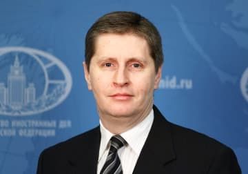 新駐日大使に内定したロシア外務省のニコライ・ノズドレフ氏（ロシア外務省のHPから）