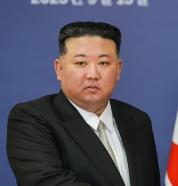 北朝鮮の金正恩・朝鮮労働党総書記（タス＝共同）